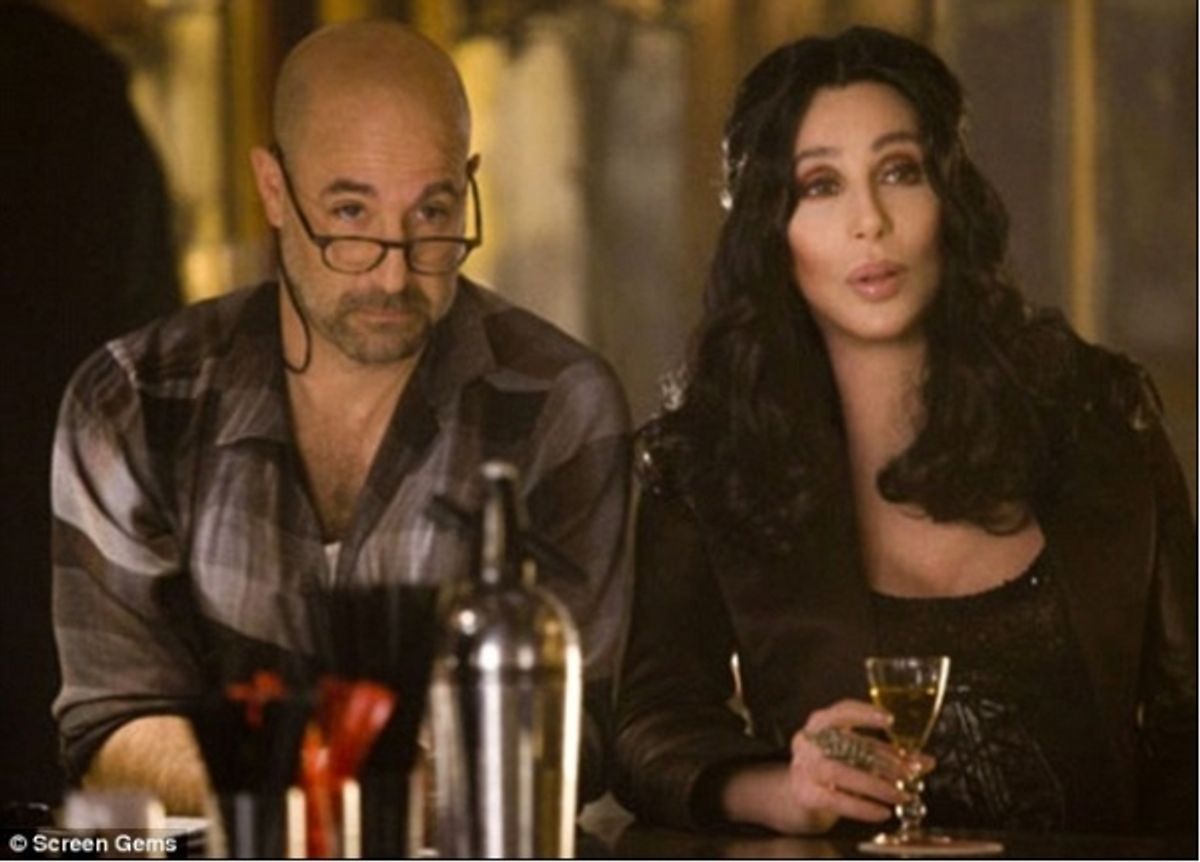 Stanley Tucci and Cher at 